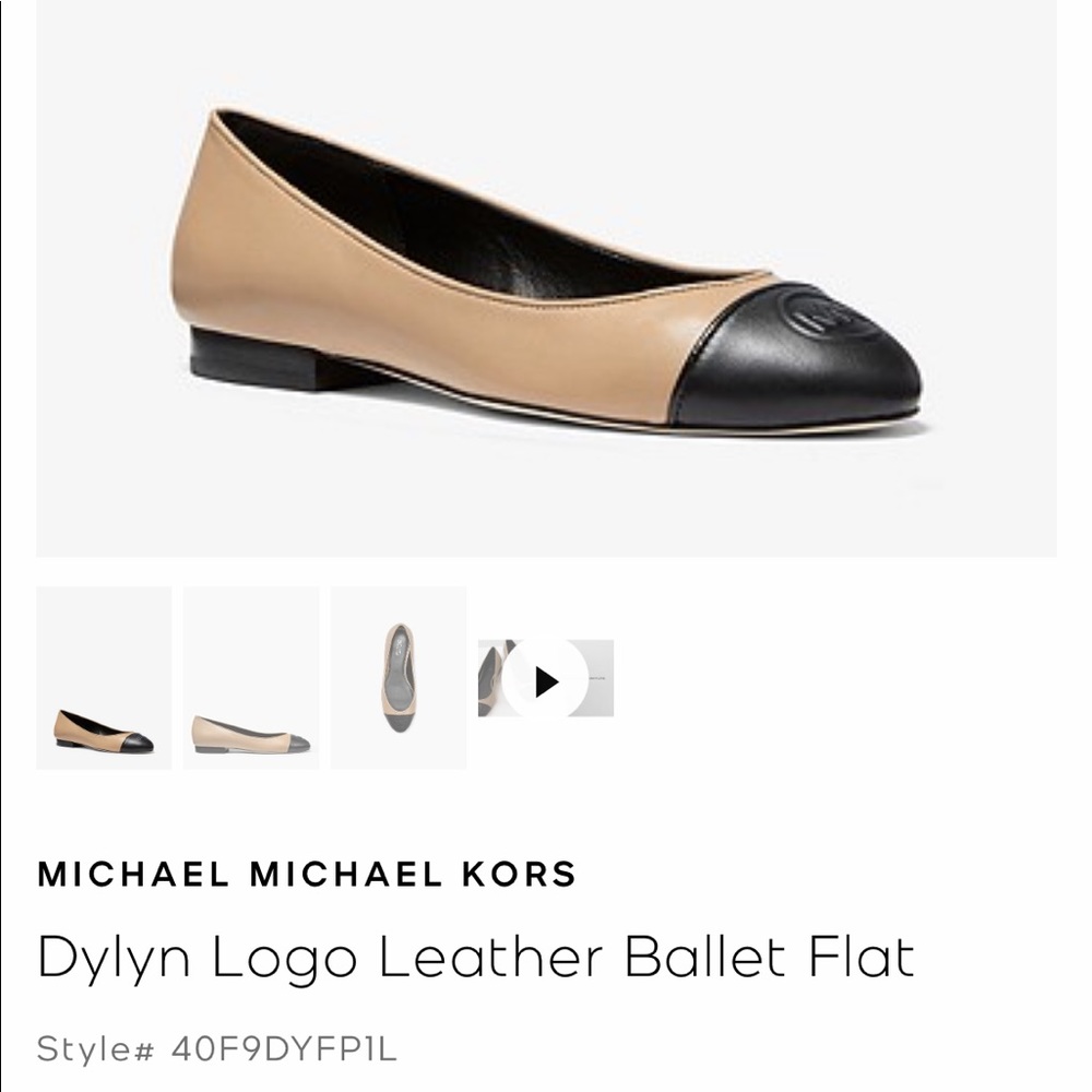 Michael Kors Dylyn Ballet Flat NWT